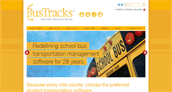 Desktop Screenshot of bustracks.com
